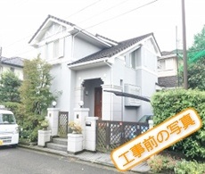 モニエル屋根瓦とモルタル外壁の塗替え