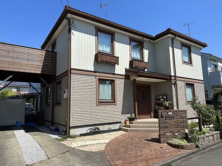 スウェーデンハウス住宅【モニエル瓦・木製サッシなど塗装】なら/ジャパンテック神奈川
