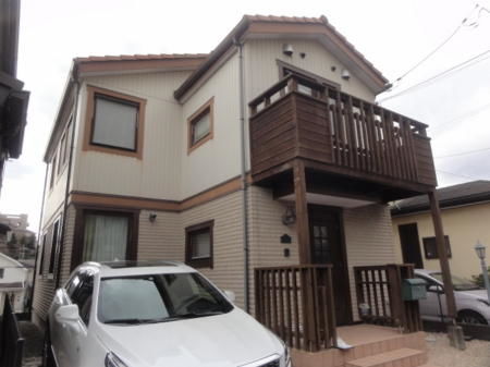 大和市/スウェーデンハウス住宅【ウッドデッキ・外壁塗装】ならお任せください