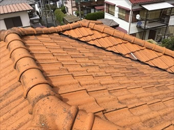 保土ヶ谷区K様邸 モニエル瓦塗装 2度目の屋根塗装
